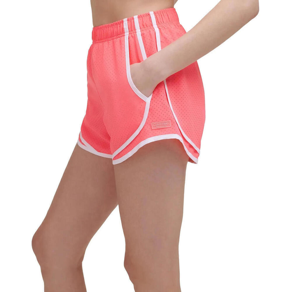 Calvin Klein Performance Women's Perforated Shorts, S - Picture 2 of 3